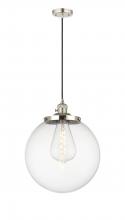 Innovations Lighting 201CSW-PN-G202-14 - Beacon - 1 Light - 14 inch - Polished Nickel - Cord hung - Mini Pendant