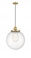 Innovations Lighting 201CSW-SG-G204-14 - Beacon - 1 Light - 14 inch - Satin Gold - Cord hung - Mini Pendant