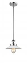 Innovations Lighting 201S-PC-G1 - Halophane - 1 Light - 9 inch - Polished Chrome - Stem Hung - Mini Pendant