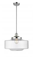 Innovations Lighting 201S-PC-G692-16 - Bridgeton - 1 Light - 12 inch - Polished Chrome - Stem Hung - Mini Pendant