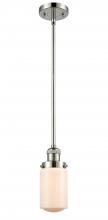 Innovations Lighting 201S-PN-G311 - Dover - 1 Light - 5 inch - Polished Nickel - Stem Hung - Mini Pendant