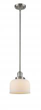 Innovations Lighting 201S-SN-G71 - Bell - 1 Light - 8 inch - Brushed Satin Nickel - Stem Hung - Mini Pendant