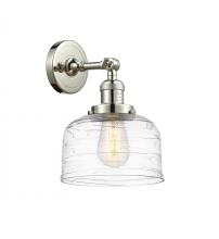 Innovations Lighting 203-PN-G713 - Bell - 1 Light - 8 inch - Polished Nickel - Sconce