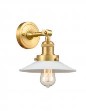 Innovations Lighting 203-SG-G1 - Halophane - 1 Light - 9 inch - Satin Gold - Sconce