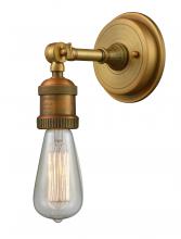 Innovations Lighting 203BP-BB - Bare Bulb - 1 Light - 5 inch - Brushed Brass - Sconce