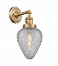 Innovations Lighting 203SW-BB-G165 - Geneseo - 1 Light - 7 inch - Brushed Brass - Sconce