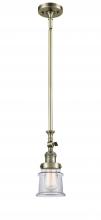 Innovations Lighting 206-AB-G182S - Canton - 1 Light - 5 inch - Antique Brass - Stem Hung - Mini Pendant