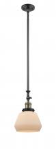 Innovations Lighting 206-BAB-G171 - Fulton - 1 Light - 7 inch - Black Antique Brass - Stem Hung - Mini Pendant