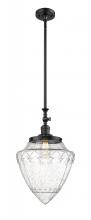 Innovations Lighting 206-BK-G664-12 - Bullet - 1 Light - 12 inch - Matte Black - Stem Hung - Mini Pendant