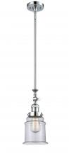 Innovations Lighting 206-PC-G182 - Canton - 1 Light - 6 inch - Polished Chrome - Stem Hung - Mini Pendant