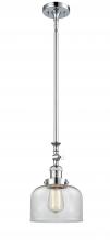 Innovations Lighting 206-PC-G72 - Bell - 1 Light - 8 inch - Polished Chrome - Stem Hung - Mini Pendant