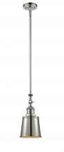 Innovations Lighting 206-PN-M9 - Addison - 1 Light - 5 inch - Polished Nickel - Stem Hung - Mini Pendant