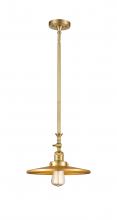 Innovations Lighting 206-SG-MFR-SG-12 - Appalachian - 1 Light - 12 inch - Satin Gold - Stem Hung - Mini Pendant