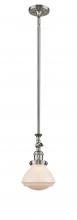 Innovations Lighting 206-SN-G321 - Olean - 1 Light - 7 inch - Brushed Satin Nickel - Stem Hung - Mini Pendant