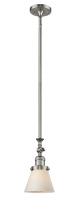 Innovations Lighting 206-SN-G61 - Cone - 1 Light - 6 inch - Brushed Satin Nickel - Stem Hung - Mini Pendant