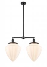 Innovations Lighting 209-OB-G661-12 - Bullet - 2 Light - 24 inch - Oil Rubbed Bronze - Stem Hung - Island Light