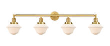 Innovations Lighting 215-SG-G531 - Oxford - 4 Light - 46 inch - Satin Gold - Bath Vanity Light