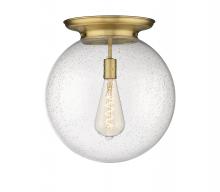 Innovations Lighting 221-1F-BB-G204-16 - Beacon - 1 Light - 16 inch - Brushed Brass - Flush Mount