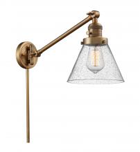 Innovations Lighting 237-BB-G44 - Cone - 1 Light - 8 inch - Brushed Brass - Swing Arm