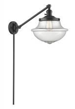 Innovations Lighting 237-OB-G544 - Oxford - 1 Light - 12 inch - Oil Rubbed Bronze - Swing Arm