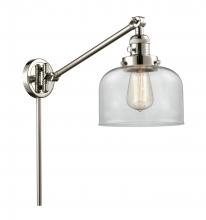 Innovations Lighting 237-PN-G72 - Bell - 1 Light - 8 inch - Polished Nickel - Swing Arm