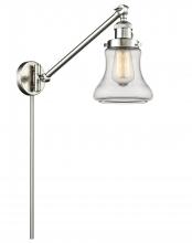 Innovations Lighting 237-SN-G192 - Bellmont - 1 Light - 8 inch - Brushed Satin Nickel - Swing Arm