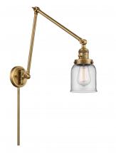 Innovations Lighting 238-BB-G52 - Bell - 1 Light - 8 inch - Brushed Brass - Swing Arm