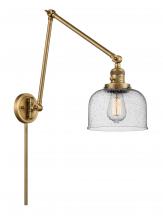 Innovations Lighting 238-BB-G74 - Bell - 1 Light - 8 inch - Brushed Brass - Swing Arm