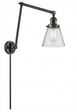 Innovations Lighting 238-OB-G64 - Cone - 1 Light - 8 inch - Oil Rubbed Bronze - Swing Arm