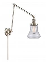 Innovations Lighting 238-PN-G194 - Bellmont - 1 Light - 8 inch - Polished Nickel - Swing Arm