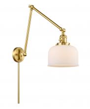 Innovations Lighting 238-SG-G71 - Bell - 1 Light - 8 inch - Satin Gold - Swing Arm