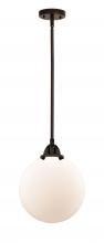 Innovations Lighting 288-1S-OB-G201-10 - Beacon - 1 Light - 10 inch - Oil Rubbed Bronze - Cord hung - Mini Pendant