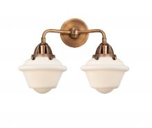  288-2W-AC-G531 - Oxford - 2 Light - 16 inch - Antique Copper - Bath Vanity Light