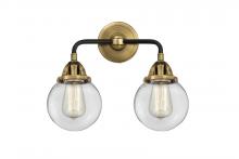 Innovations Lighting 288-2W-BAB-G202-6 - Beacon - 2 Light - 14 inch - Black Antique Brass - Bath Vanity Light