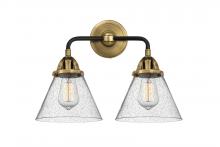 Innovations Lighting 288-2W-BAB-G44 - Cone - 2 Light - 16 inch - Black Antique Brass - Bath Vanity Light