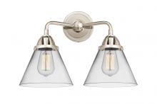 Innovations Lighting 288-2W-PN-G42 - Cone - 2 Light - 16 inch - Polished Nickel - Bath Vanity Light