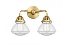 Innovations Lighting 288-2W-SG-G322 - Olean - 2 Light - 15 inch - Satin Gold - Bath Vanity Light