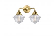 Innovations Lighting 288-2W-SG-G532 - Oxford - 2 Light - 16 inch - Satin Gold - Bath Vanity Light