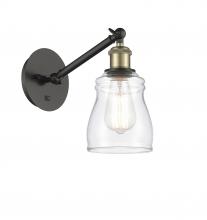 Innovations Lighting 317-1W-BAB-G392 - Ellery - 1 Light - 5 inch - Black Antique Brass - Sconce