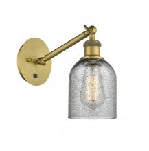 Innovations Lighting 317-1W-BB-G257 - Caledonia - 1 Light - 5 inch - Brushed Brass - Sconce