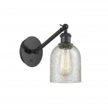 Innovations Lighting 317-1W-BK-G259 - Caledonia - 1 Light - 5 inch - Matte Black - Sconce