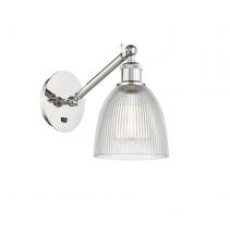 Innovations Lighting 317-1W-PN-G382 - Castile - 1 Light - 6 inch - Polished Nickel - Sconce