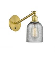 Innovations Lighting 317-1W-SG-G257 - Caledonia - 1 Light - 5 inch - Satin Gold - Sconce