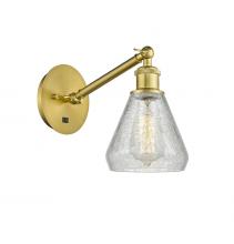 Innovations Lighting 317-1W-SG-G275 - Conesus - 1 Light - 6 inch - Satin Gold - Sconce