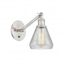 Innovations Lighting 317-1W-SN-G275 - Conesus - 1 Light - 6 inch - Brushed Satin Nickel - Sconce