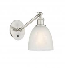 Innovations Lighting 317-1W-SN-G381 - Castile - 1 Light - 6 inch - Brushed Satin Nickel - Sconce