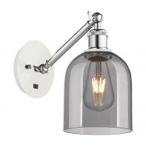 Innovations Lighting 317-1W-WPC-G558-6SM - Bella - 1 Light - 6 inch - White Polished Chrome - Sconce