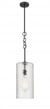 Innovations Lighting 380-1S-BK-G380-8CL-BB-95-LED - Wexford - 1 Light - 8 inch - Matte Black - Cord hung - Mini Pendant