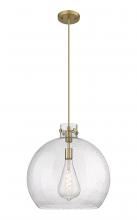 Innovations Lighting 410-1PL-BB-G410-18SDY - Newton Sphere - 1 Light - 18 inch - Brushed Brass - Cord hung - Pendant