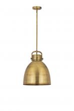  410-1SL-BB-M412-14BB - Newton Sphere - 1 Light - 14 inch - Brushed Brass - Pendant